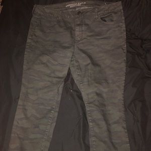 American Eagle Camo Jeans